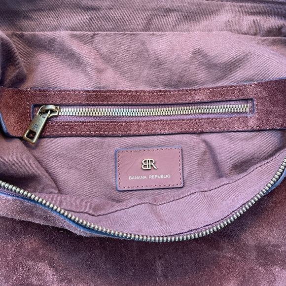 Banana Republic Slouchy Suede Hobo Bag in Brown - Picture 4 of 6